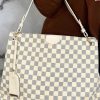 Online Oh So Classy Cream Luxury Monogram Gold Trim Handbag Gifts