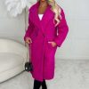 Online Cosy In The City Hot Pink Double Breasted Teddy Coat Coats And Jackets