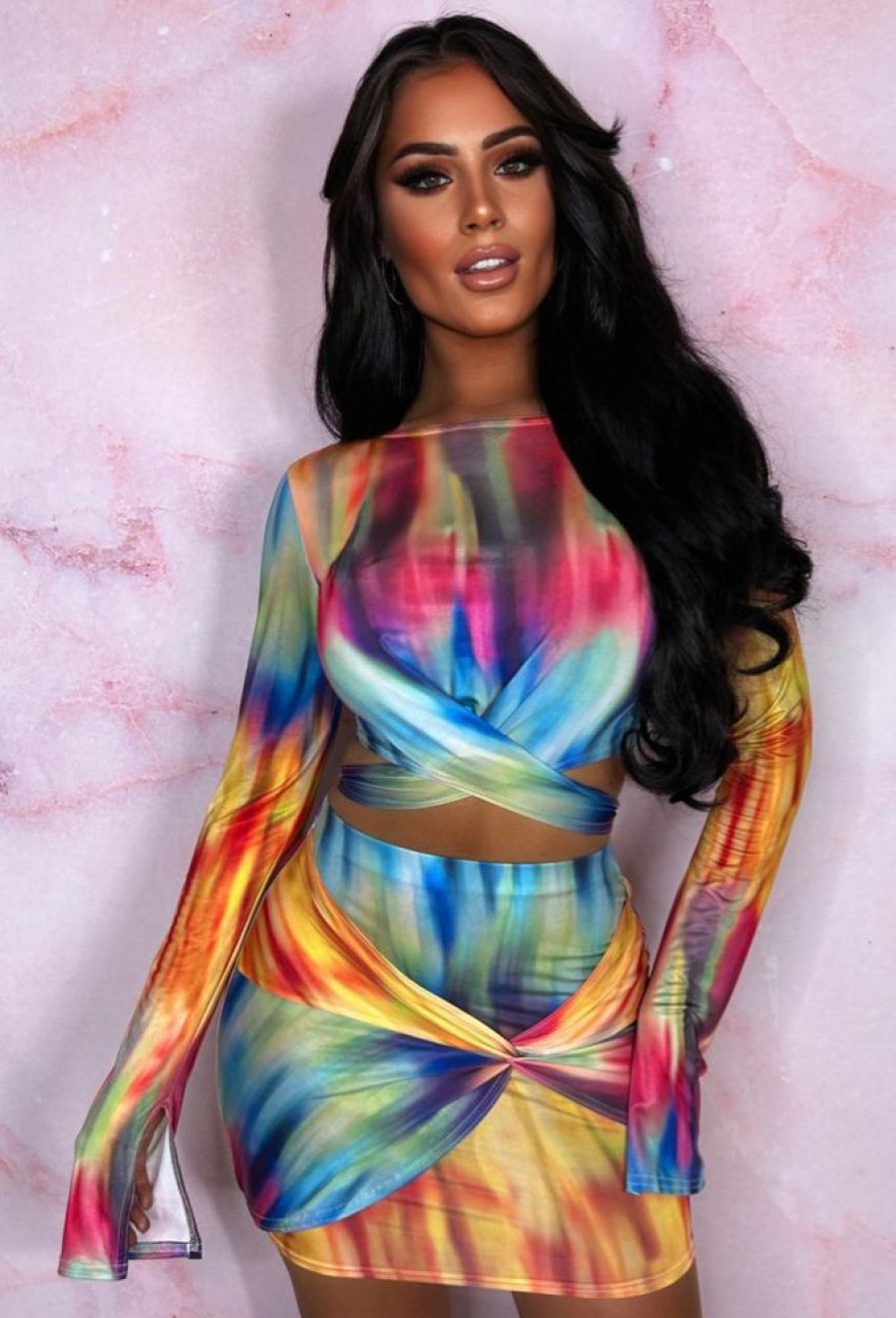 Best Rainbow Doll Multi Wrap Top Co-Ord Set Co-Ords