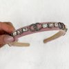 Clearance Keep It Coco Baby Pink Rhinestone Headband Hair Accessories