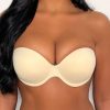 Wholesale Boost Nude Winged Stick On Strapless Backless Push Up Bra Bras & Shapewear