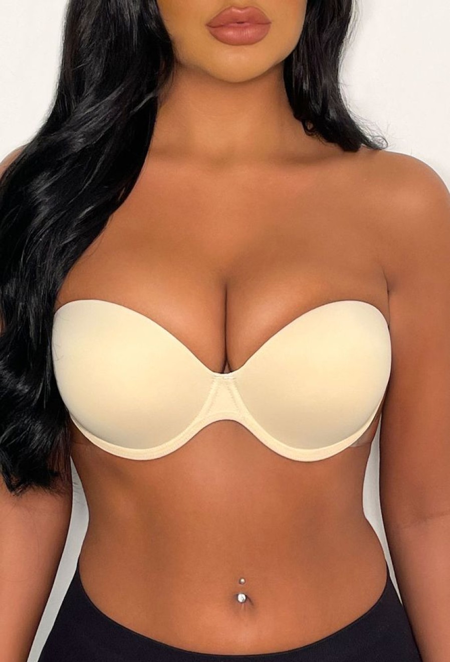 Wholesale Boost Nude Winged Stick On Strapless Backless Push Up Bra Bras & Shapewear