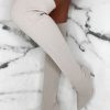 Hot Roxxie Cream Stretch Knit Over The Knee Boots Boots