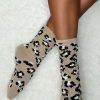 Hot Snug Sweetie Multi 3Pk Animal Print Fluffy Socks Gifts